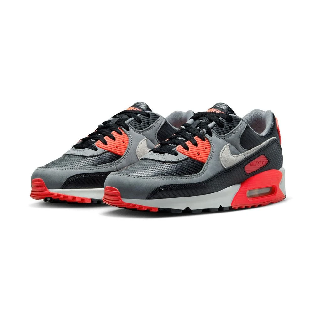 Shop Air Max 90 Premium 'Infrared Carbon Fiber' Men's Shoes on
