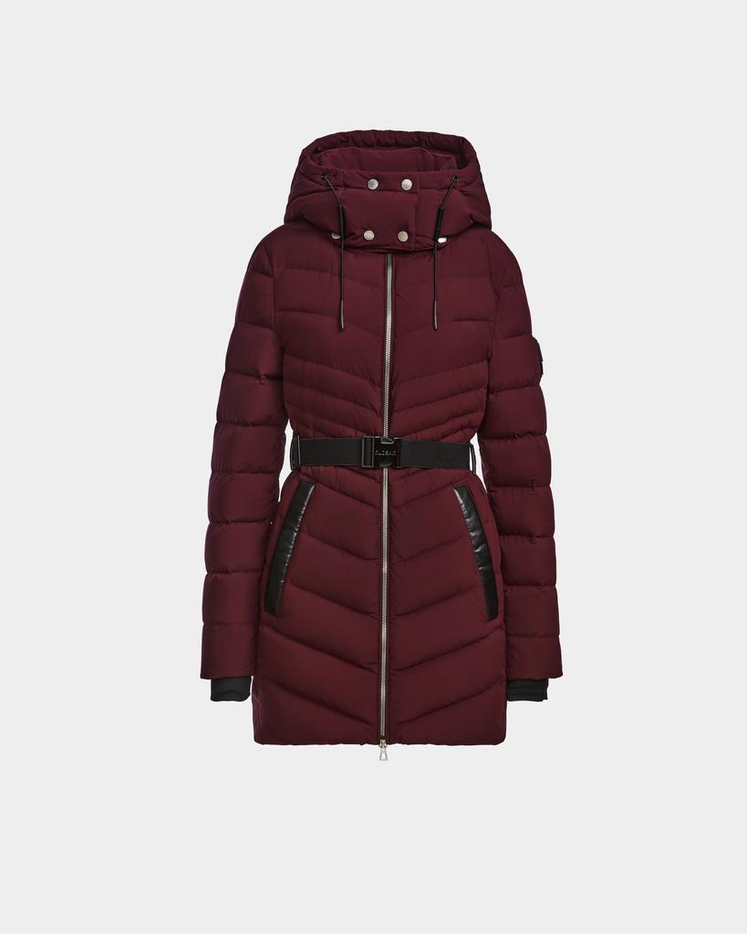 RUDSAK MALAYA WOMEN'S QUILTED MATTE MID-LENGTH FITTED LIGHT  PUFFER