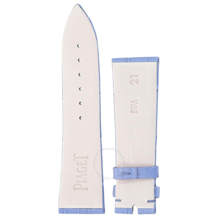 PIAGET 21 mm Alligator Leather Watch Band MX001TPR