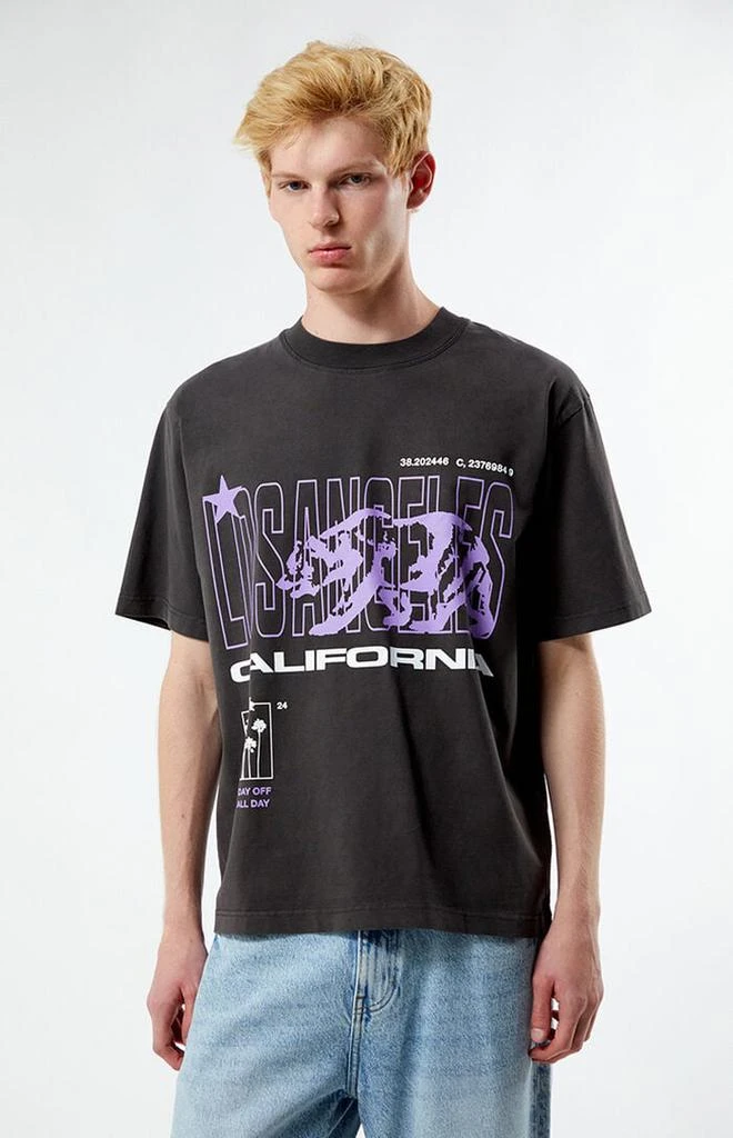 PacSun LA Coordinates Oversized T-Shirt 1