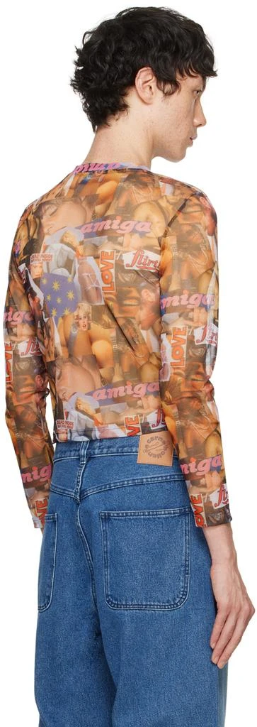 Carne Bollente Multicolor Moans Mixtape Long Sleeve T-Shirt 3