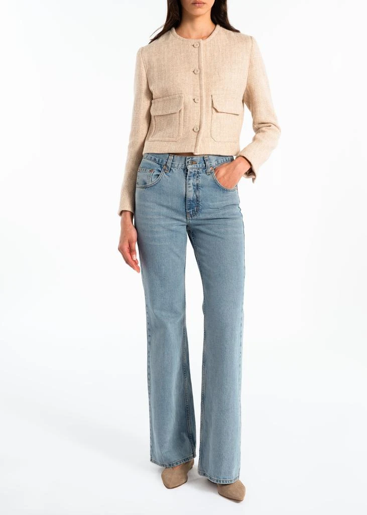 预计3�周后发货 Margaux Lonnberg Margaux Lonnberg - Blouson Edith Cream 3