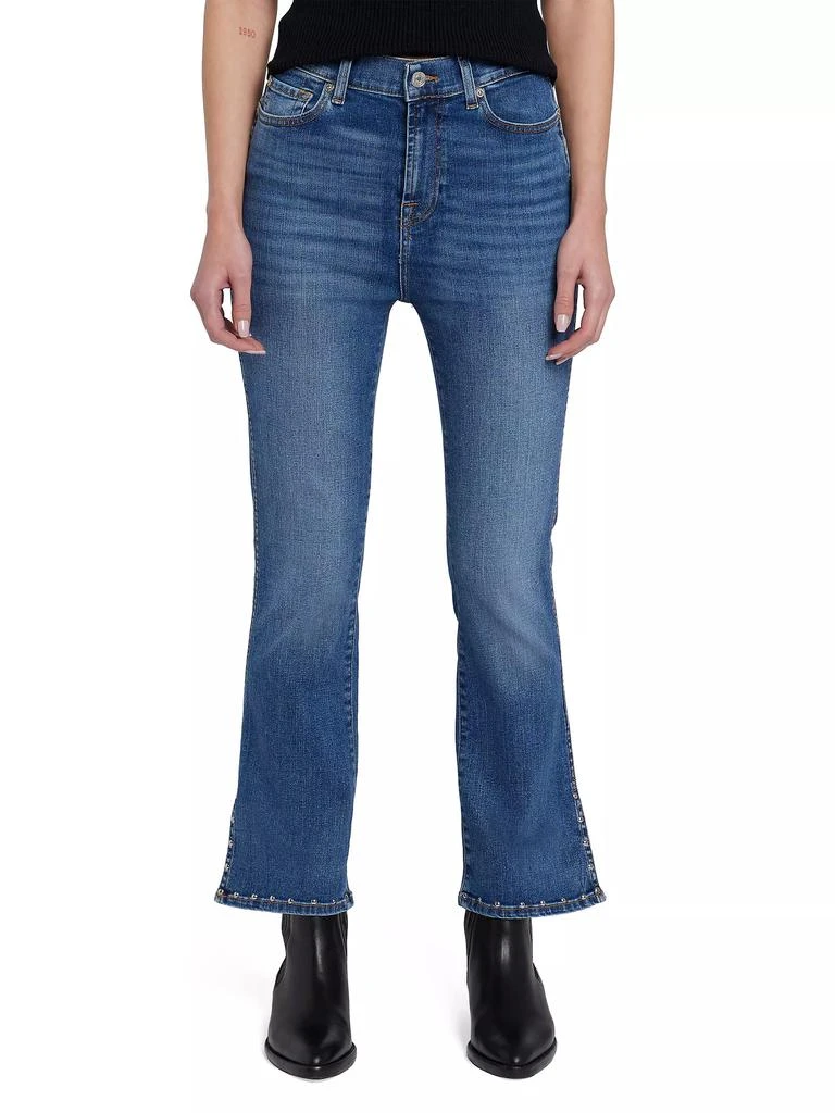 7 For All Mankind High-Rise Stretch Kick-Flare Jeans 3