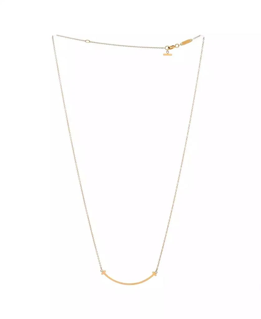 Pre-Owned Tiffany
Co T Smile Pendant Necklace 2