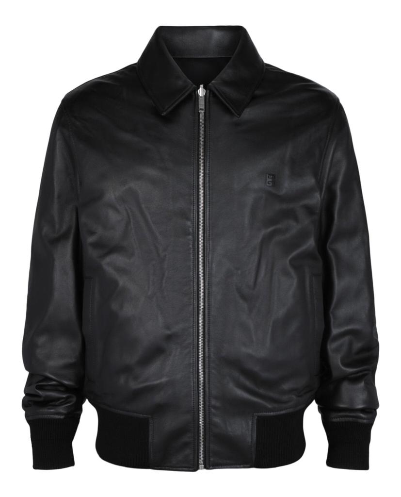 Givenchy Reversible Bomber Jacket In Leather