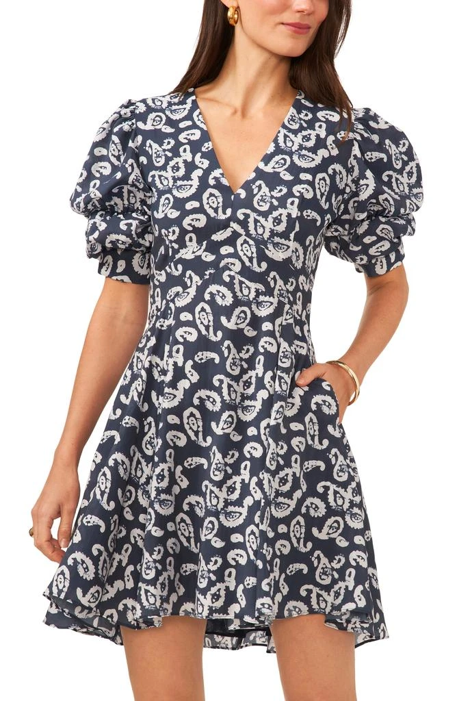 1. State Paisley Tiered Minidress 3