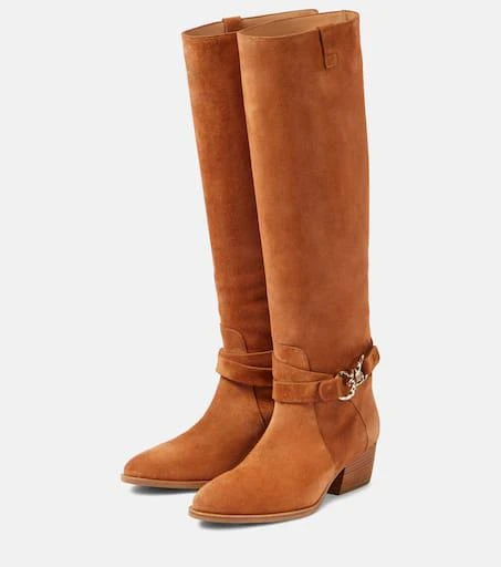 Ulla Johnson Willow suede cowboy boots 4