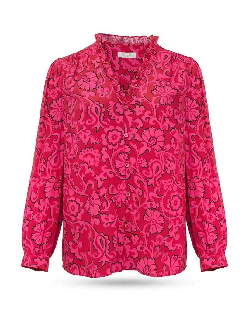 HOBBS LONDON Gloria Floral Blouse 5