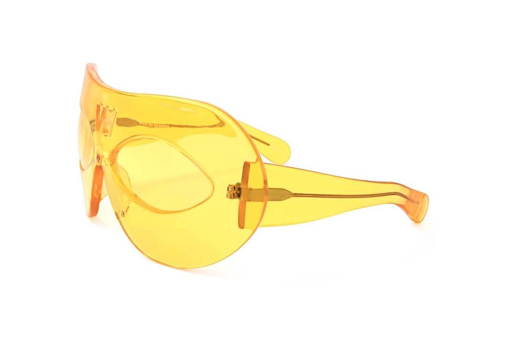 Shop Linda Farrow X Walter Van Beirendonck Special Sunglasses on