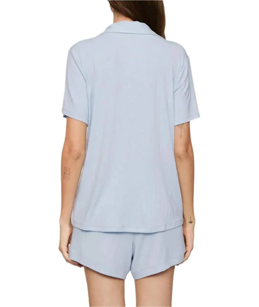 Eberjey Eberjey - Gisele Rib Relaxed Short Pajama Set 3