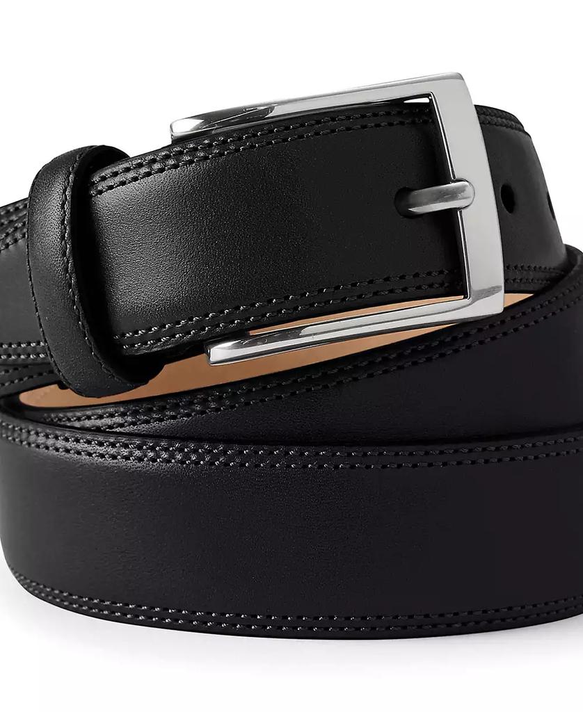 Lands' End Big & Tall Glove Leather Belt
