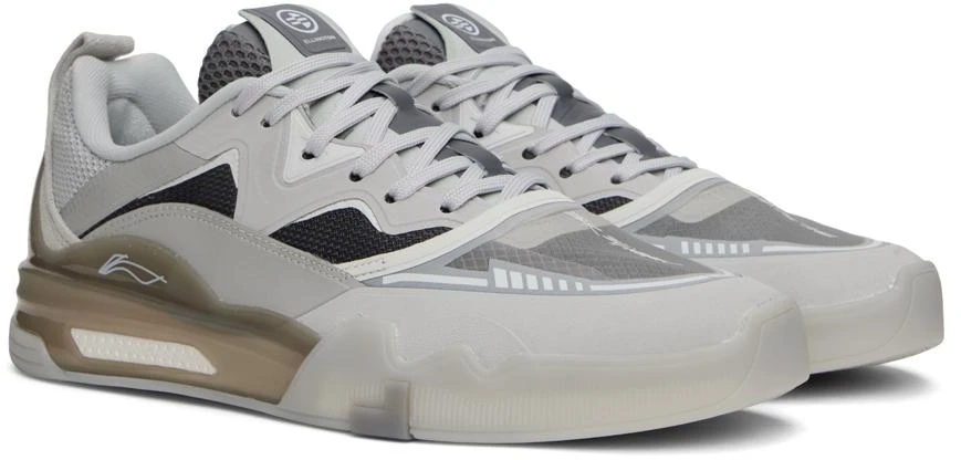 Li-Ning Gray Erik Ellington Edition Skateboarding Pro Sneakers 4