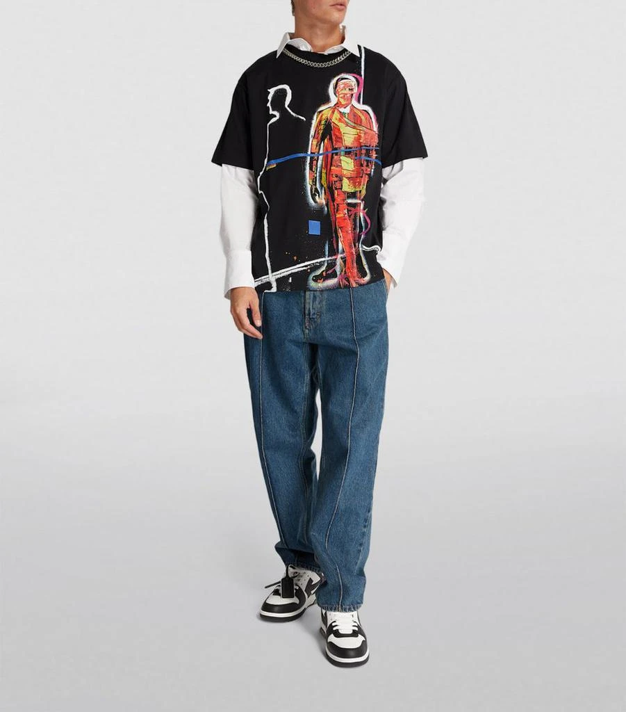 Limitato Bankers by Lincoln Townley Abstract T-Shirt 2