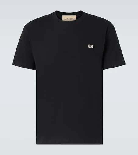 Valentino VLogo cotton jersey T-shirt 1