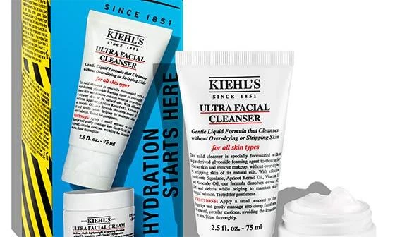 Kiehl's Hydration Starts Here Skin Care Gift Set $40 Value 9