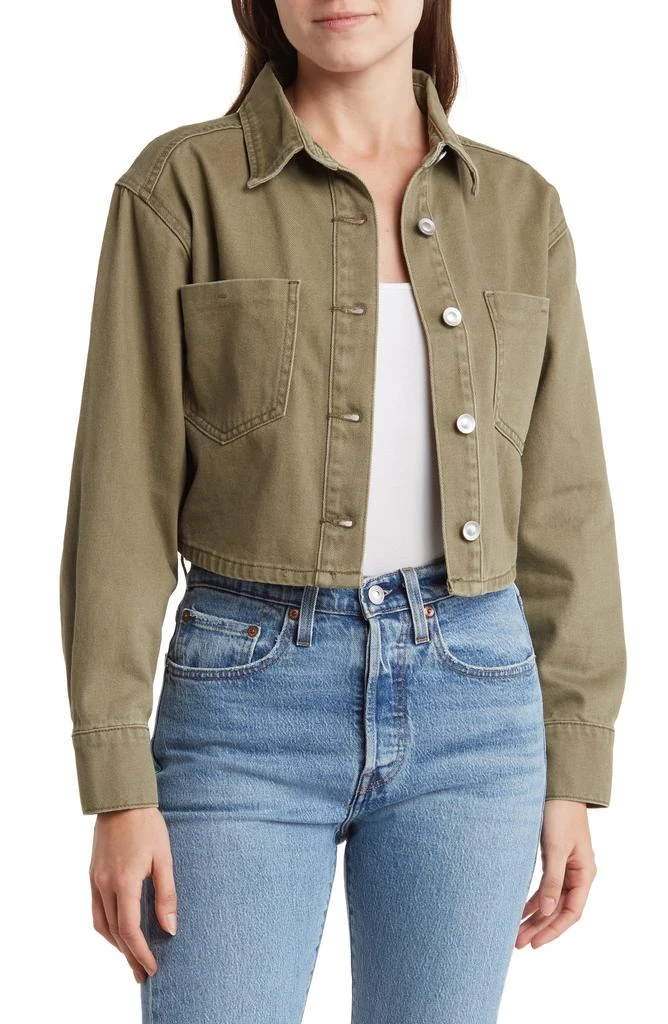 DR2 by Daniel Rainn Crop Denim Jacket 1