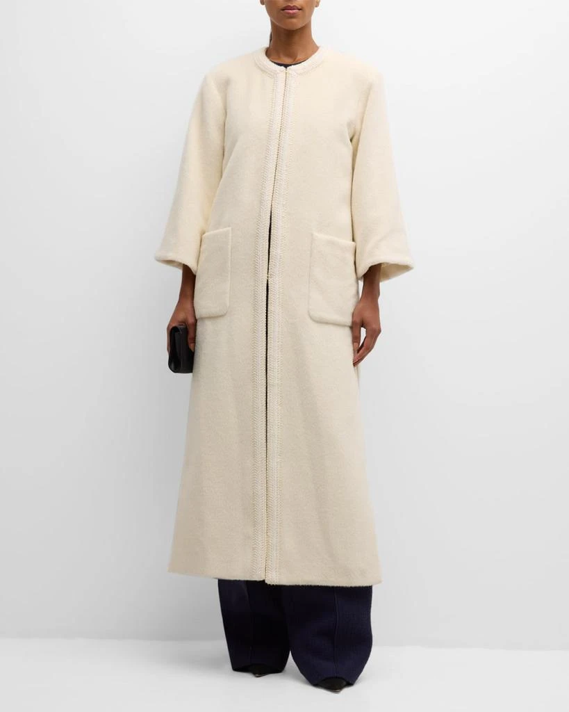 ADAM LIPPES Suri Alpaca-Wool Long Coat 1