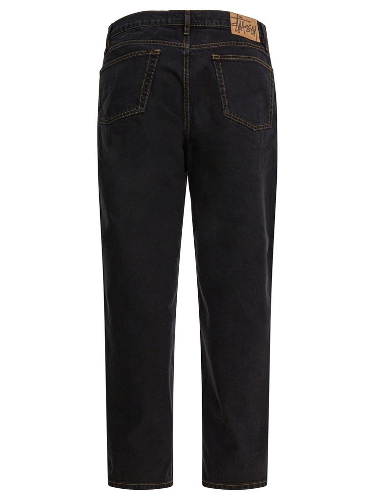 STUSSY Stüssy Logo-Patch Denim Jeans