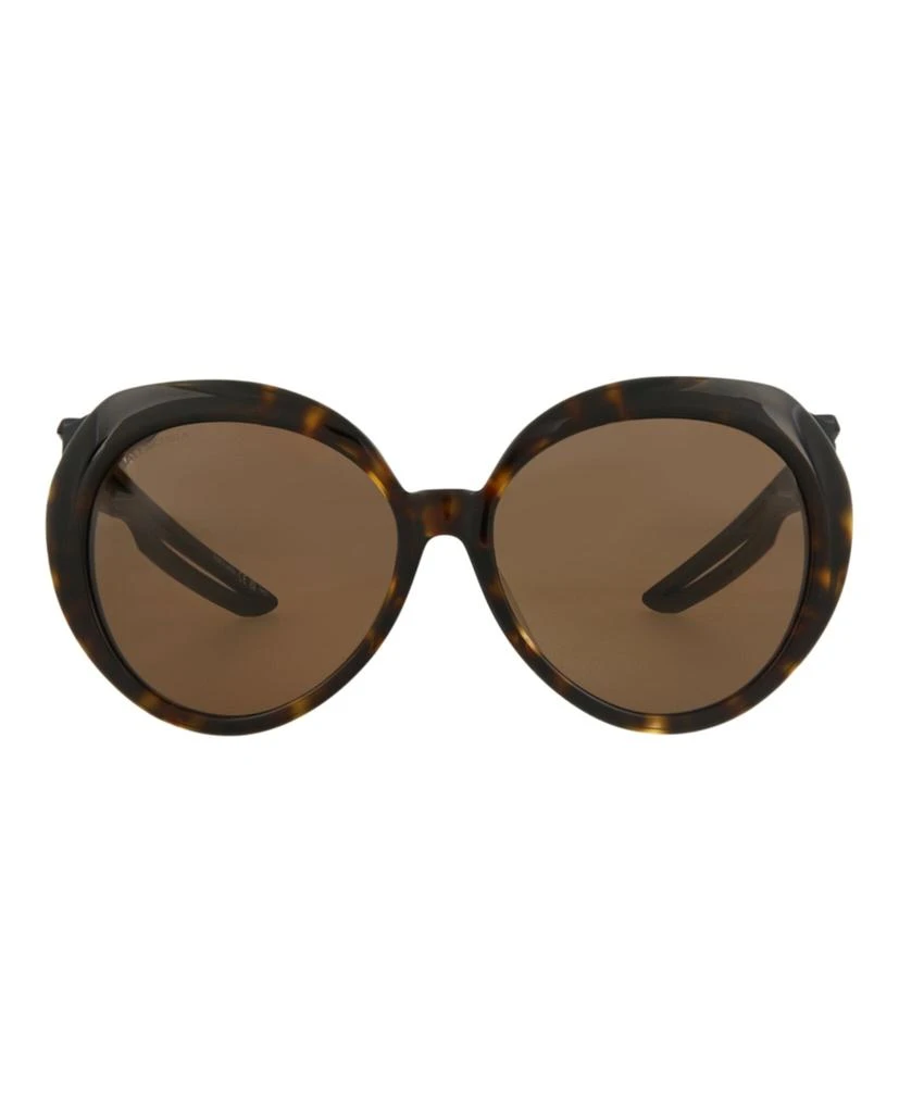 Balenciaga Round-Frame Acetate Sunglasses