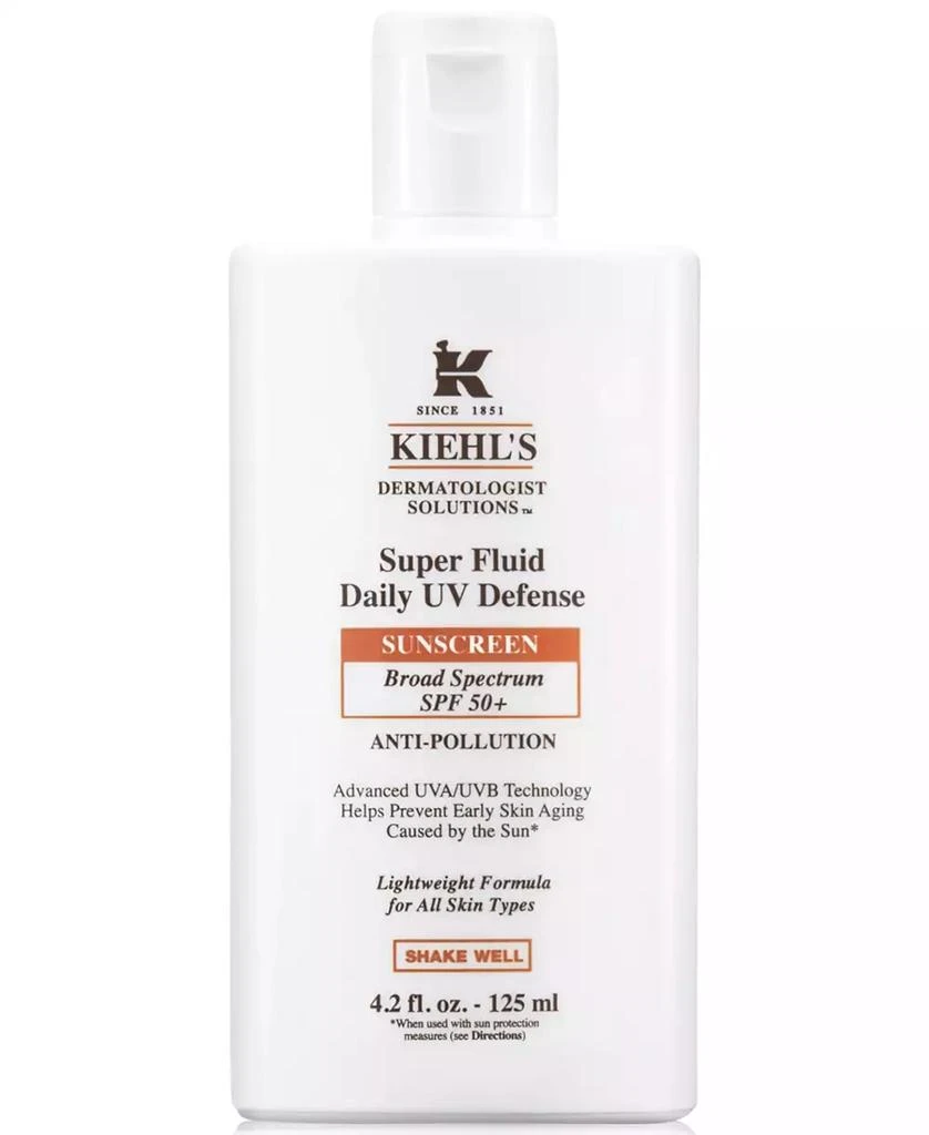 Kiehl's Since 1851 Dermatologist Solutions Super Fluid Daily UV Defense, 4.2 oz. 1