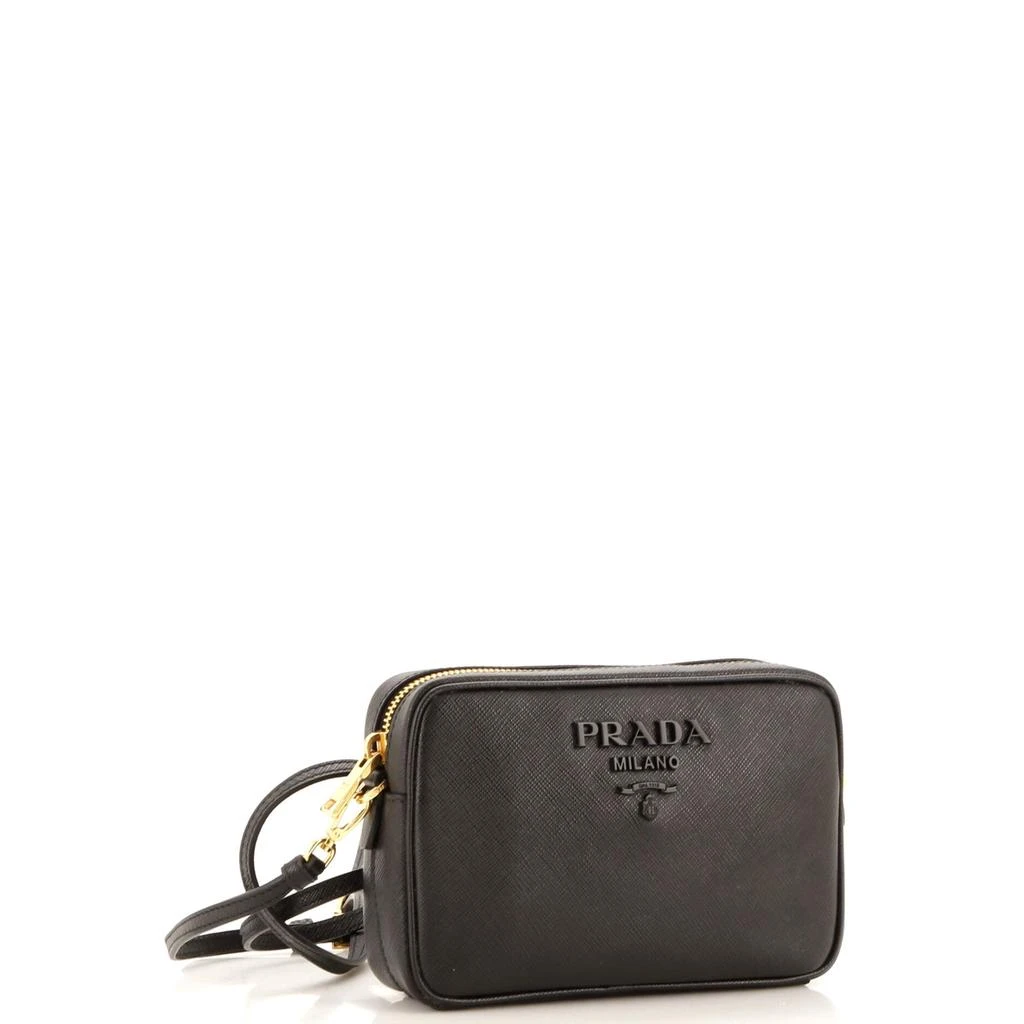 Prada Monochrome Camera Bag Saffiano Leather Small 2