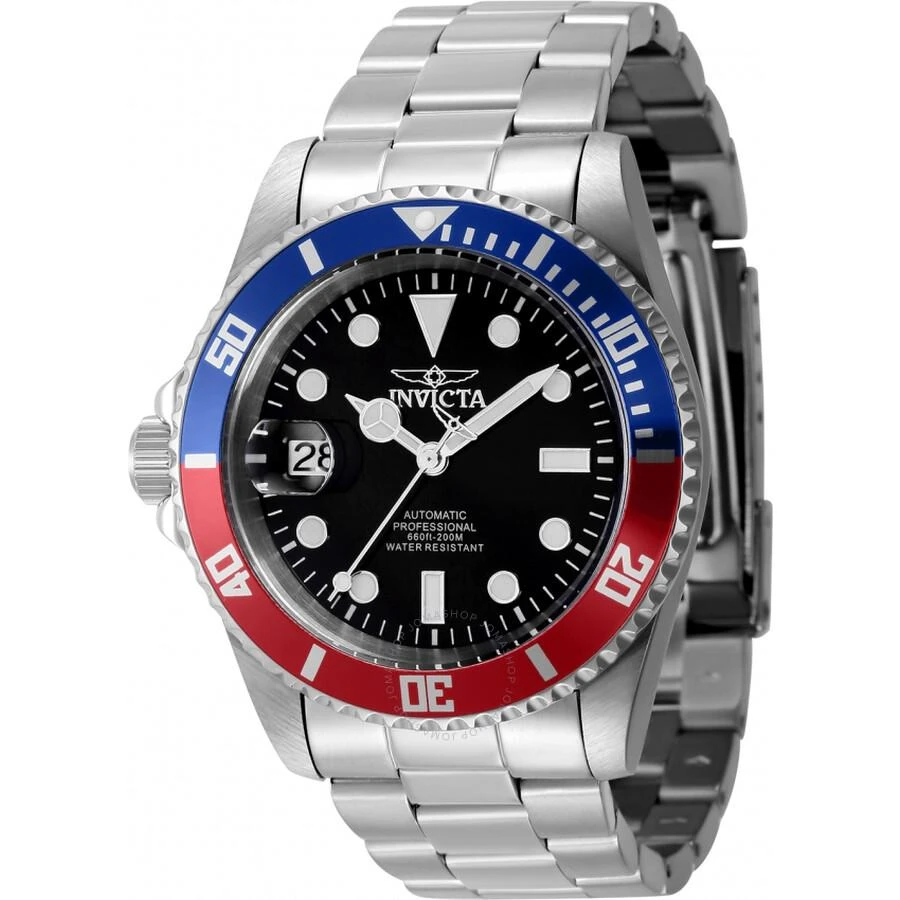 Invicta Pro Diver Automatic Black Dial Pepsi Bezel Lefty Men's Watch 43976 1