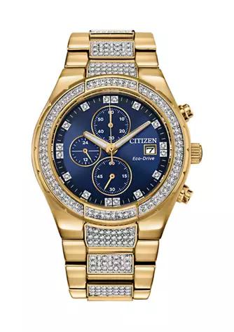 Citizen Swarovski Crystal Eco Drive Watch