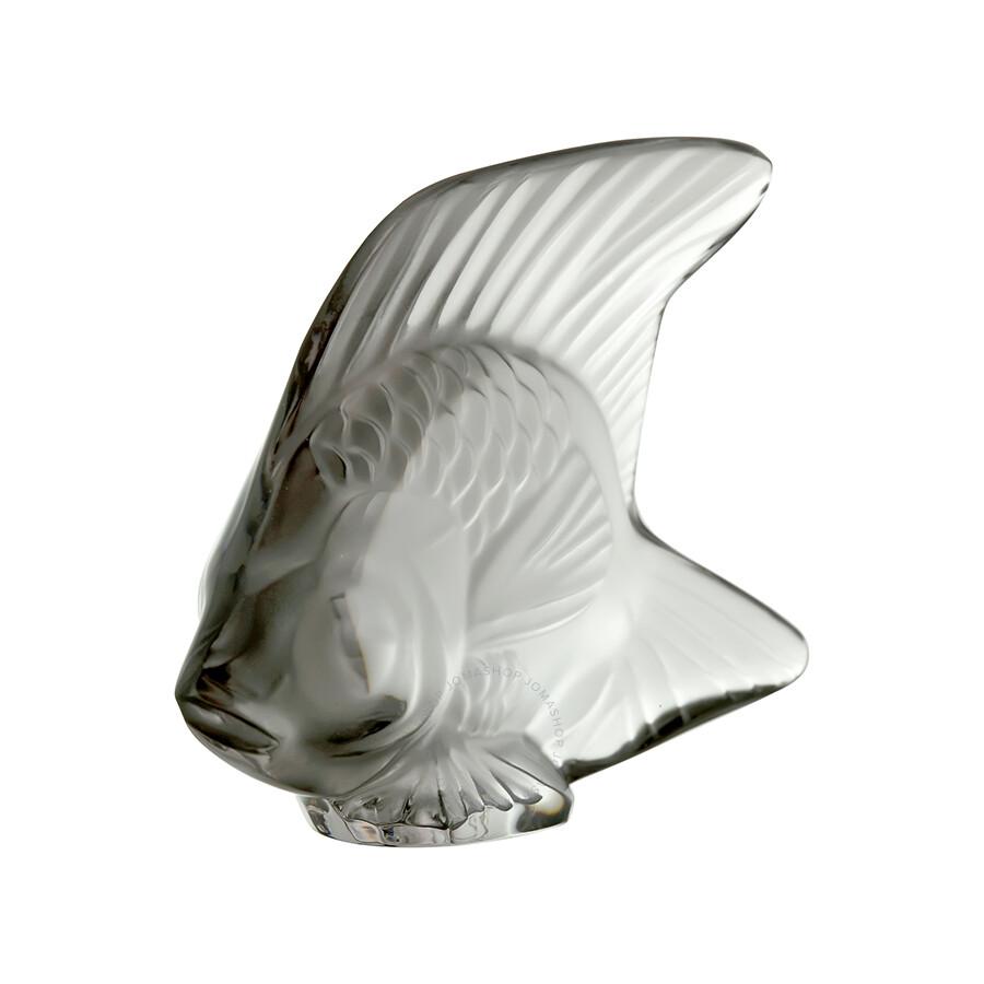 Lalique Figurine Grey Seal Fish 3001400