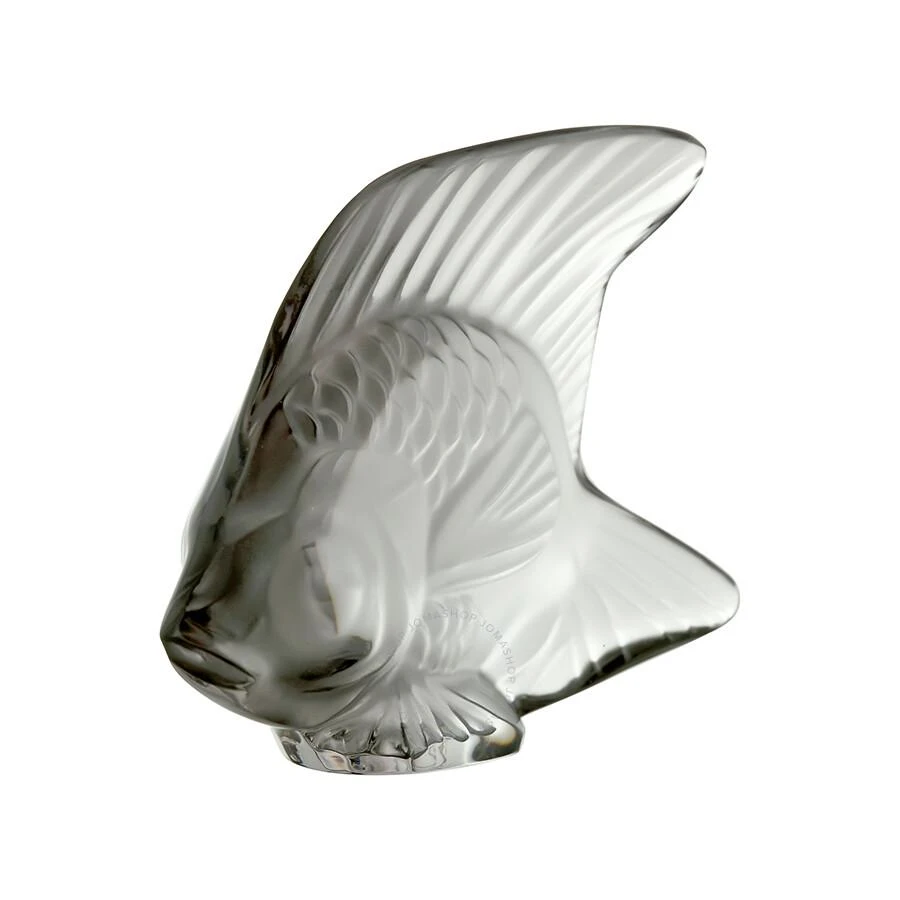 Lalique Figurine Grey Seal Fish 3001400 1