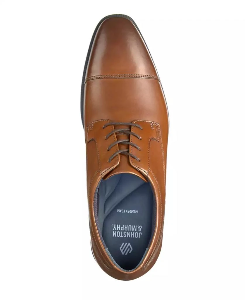 Johnston & Murphy Men's Landon Cap Toe Oxfords 4