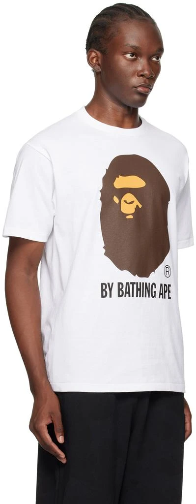 Bape White 'By Bathing Ape' T-Shirt 2