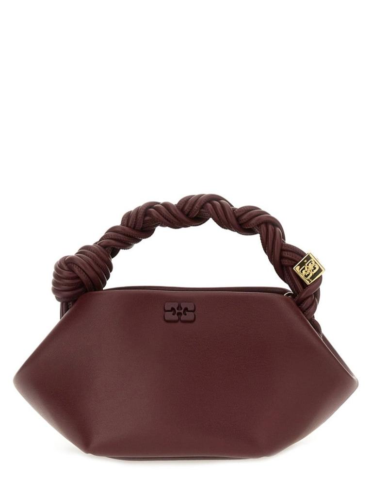 Ganni Ganni Logo Buckled Small Shoulder Bag - Shoulder Bags