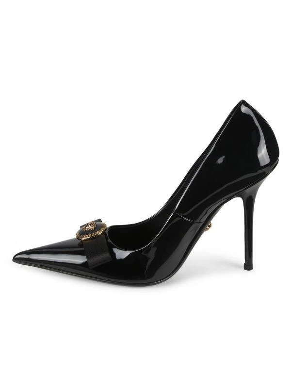 Versace 106MM Medusa Head Leather Pumps 4