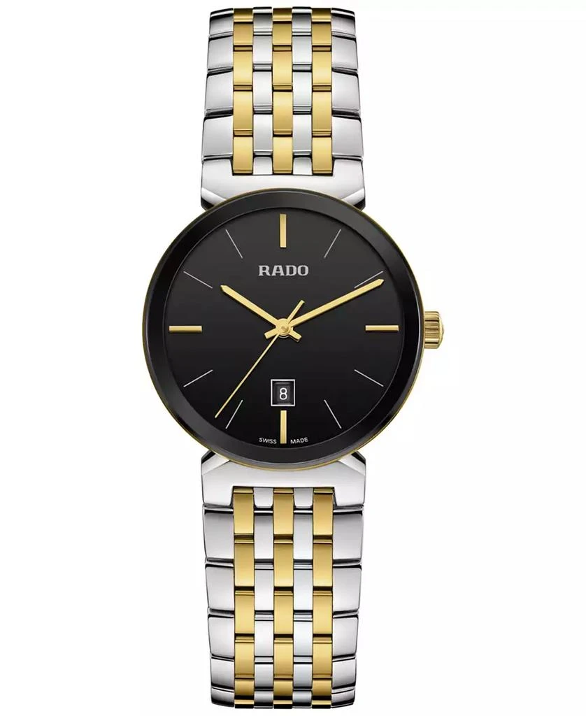 Rado Florence Women's Black Stainless Steel Bracelet Watch 30mm 1