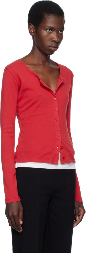 Gil Rodriguez Red Sophie Cardigan