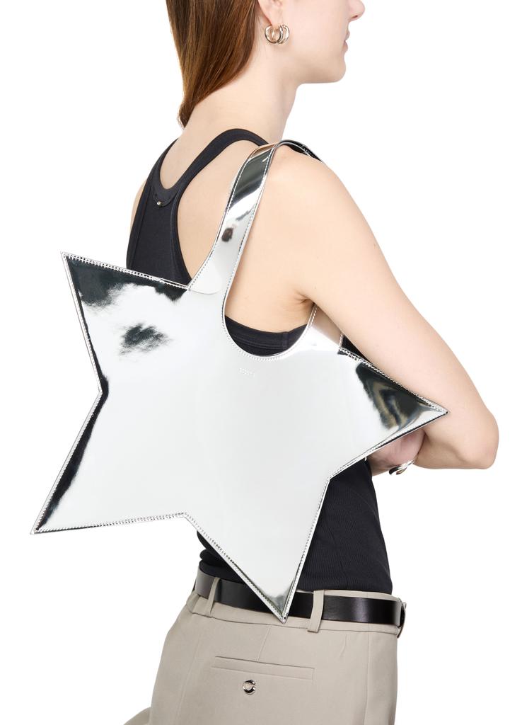 トートバッグ Coperni Mini Star mirrored silver tote bag Coperni Mirrored Mini Star Tote Bag | Shopbop