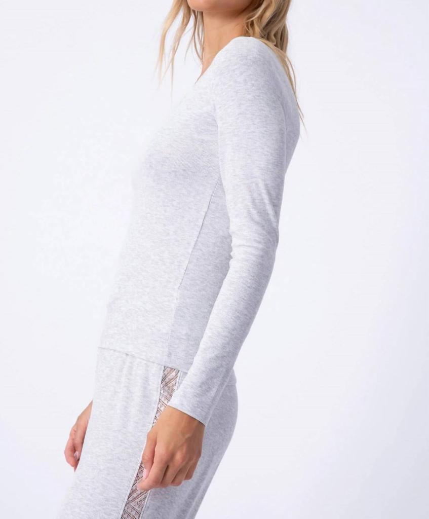PJ Salvage Pj Salvage - Lacey Basics Long Sleeve Top