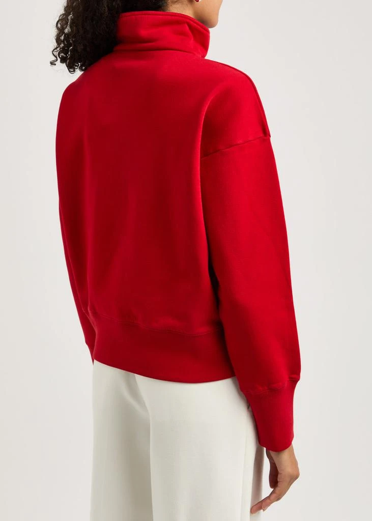 The Row Stanfield half-zip jersey sweatshirt  3