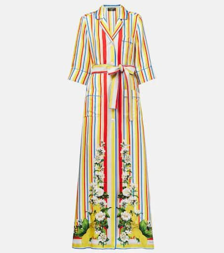 Dolce
Gabbana Striped silk shirt dress 1