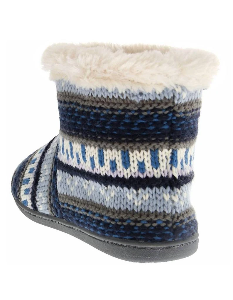 Minnetonka Women's Betty Bootie Slippers In Blue Multi 3