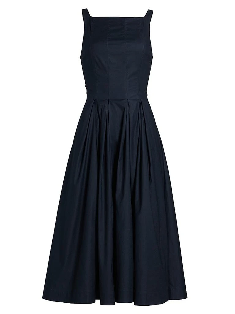 reformation verdona sleeveless drop-waist midi dress Angel Maternity Cara Pink Maternity Maxi Dress main image 0