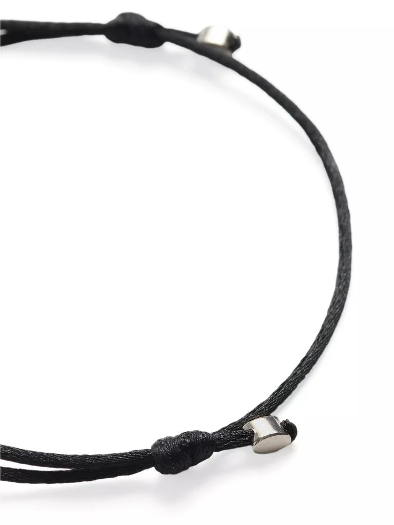 Valentino VLogo Signature Cotton Bracelet 4