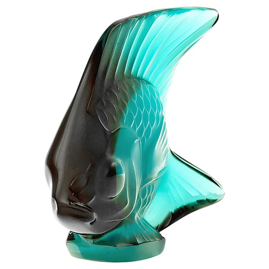 Lalique Crystal Fish Turquoise 30005 3