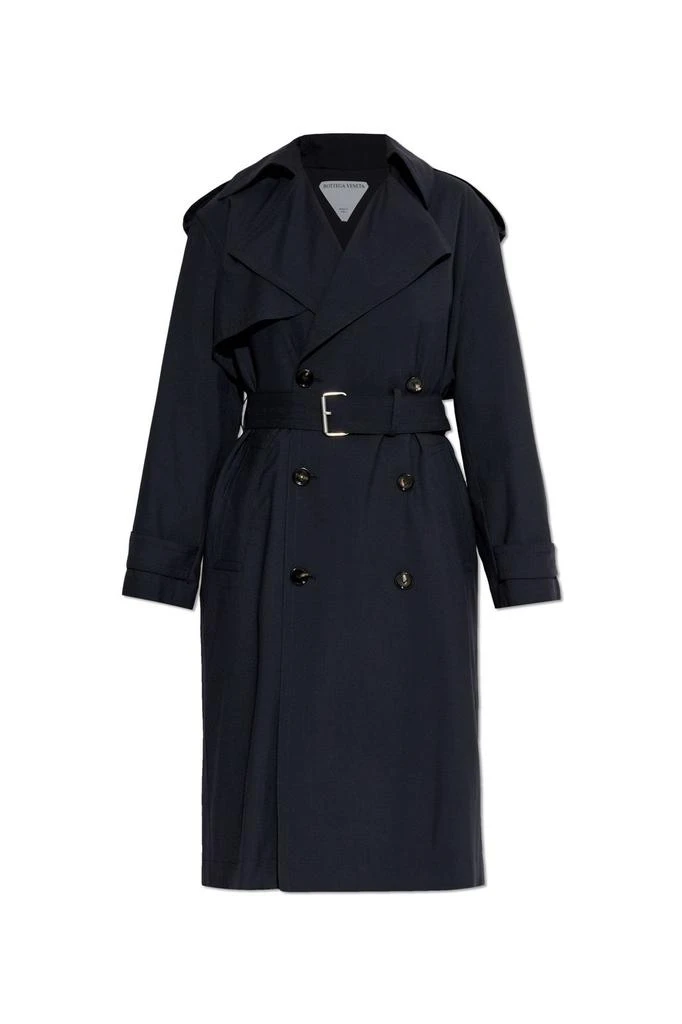 Bottega Veneta Bottega Veneta Double-Breasted Belted Trench Coat