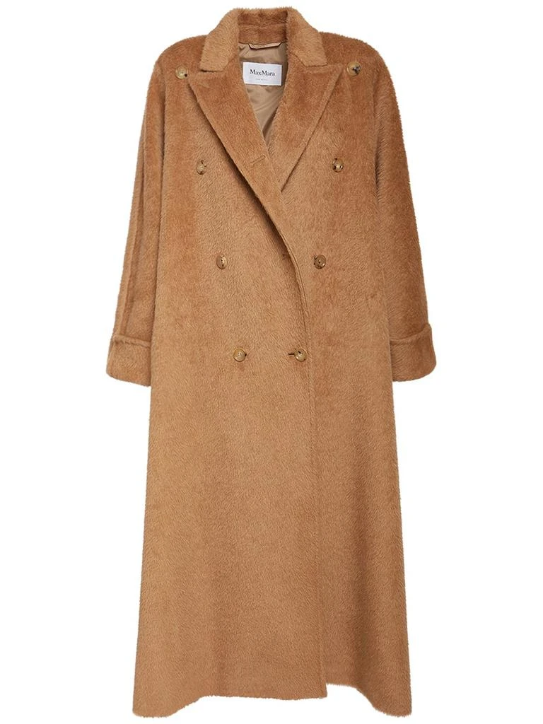 MAX MARA Caronte Camel Double Breasted Long Coat 1