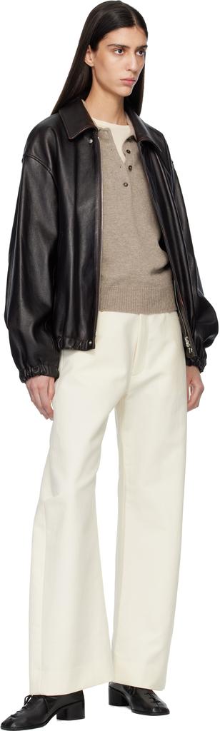 ssstein Black Sheep Leather Zip Short Jacket - Jackets - Compare