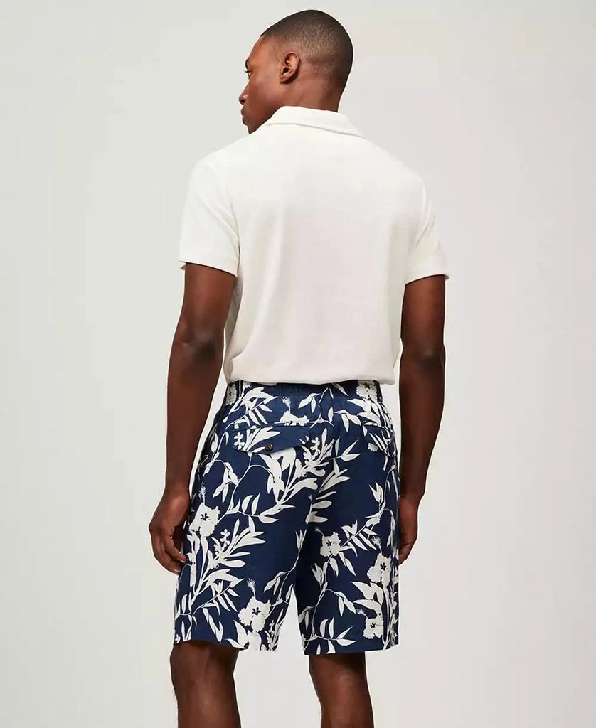 Tommy Hilfiger Men's Relaxed-Fit 10" Tropical Linen Shorts 2
