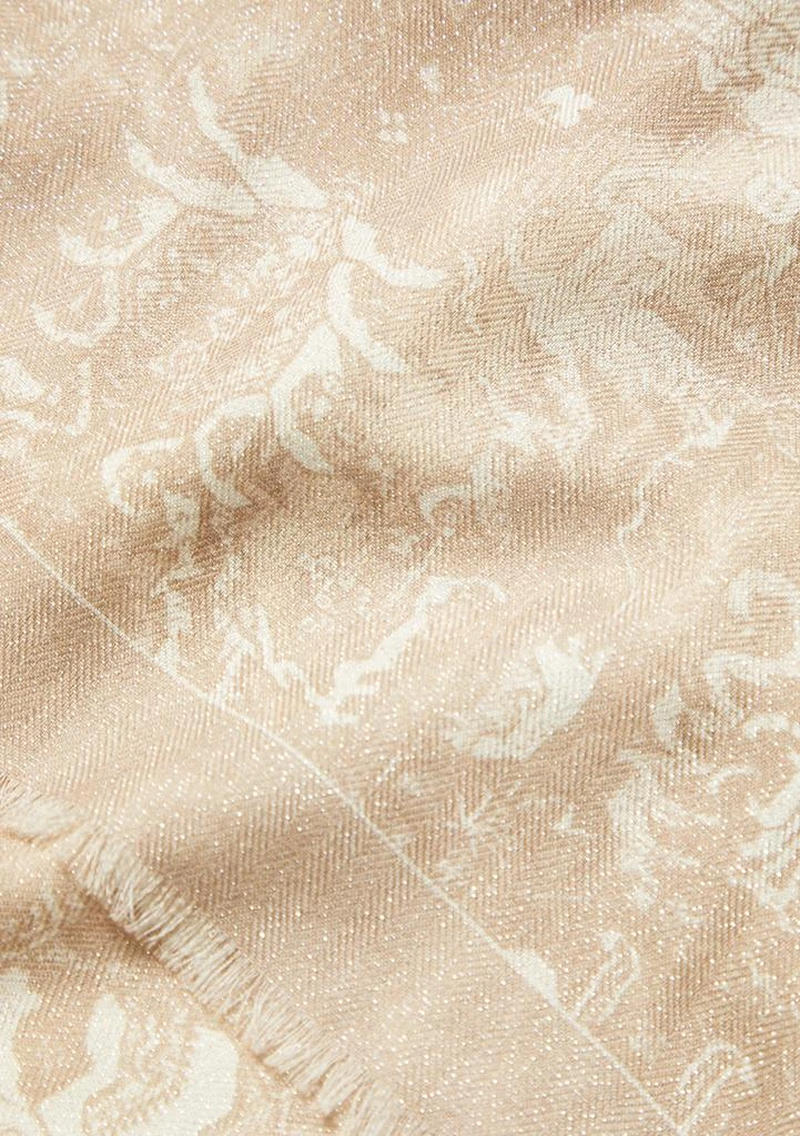 Ralph Lauren Medallion Wrap with Sequins 2