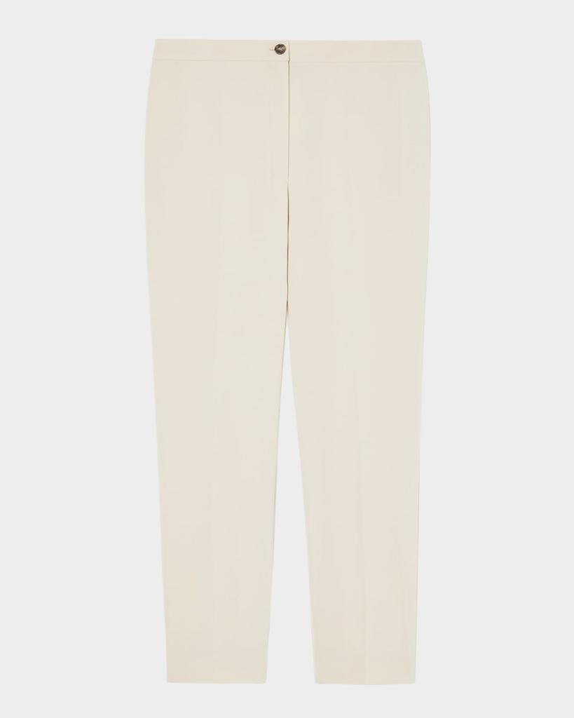 Marina Rinaldi Plus Size Ravel Cropped Cady Cigarette Trousers