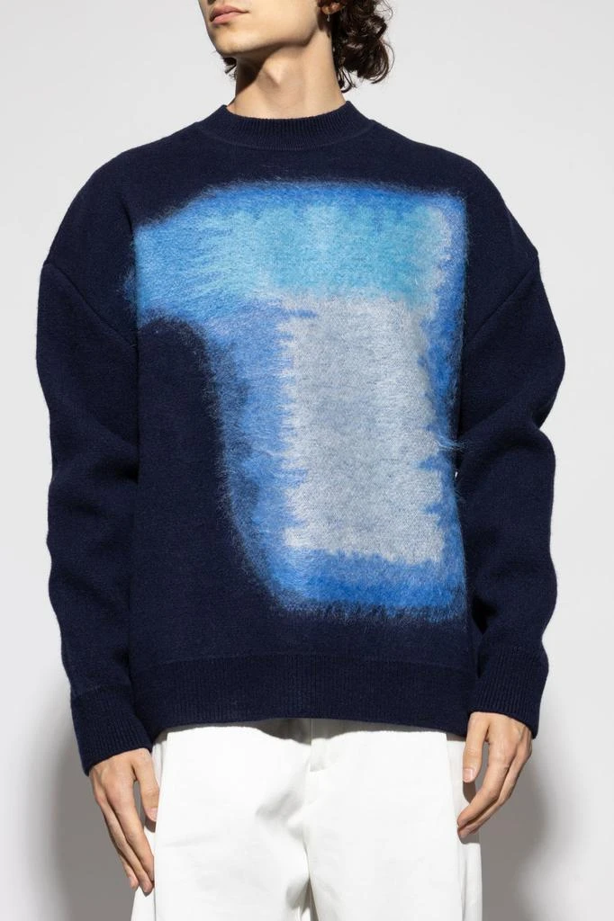 Givenchy Givenchy Brushed Afternoon Light Jacquard Sweater 2
